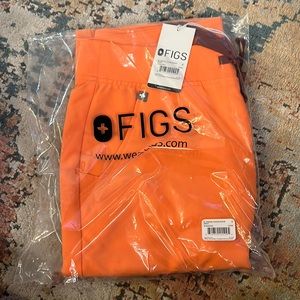 Figs Zamora Jogger Pants Small Brand New Bright Orange
